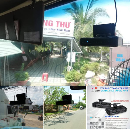 Đội xe khách lắp camera nghị định 10