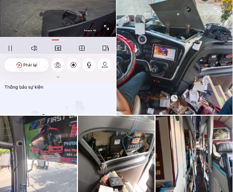 Camera xe container bình thuận